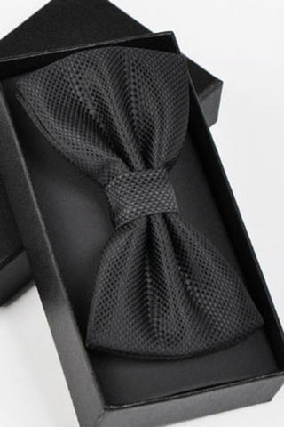 Polyester Mode Bow Tie Noir