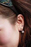 Boucles d&#39;oreilles Zircon exquis / Plaqué Ladies