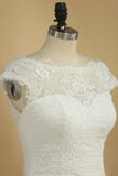 2024 Scoop Un mariage en ligne Robes Dentelle Avec Applique Et Sash